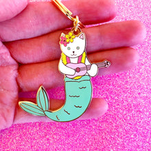 Load image into Gallery viewer, Purrmaid keychain