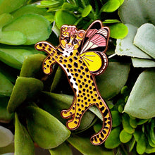 Load image into Gallery viewer, Oncilla butterfly enamel pin