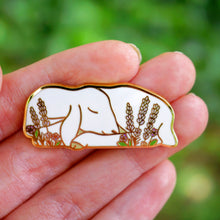 Load image into Gallery viewer, Sleepy lamb enamel pin