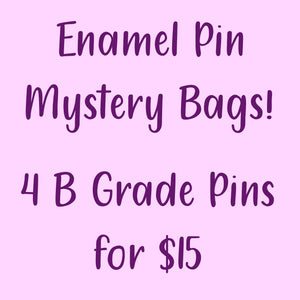 B grade pins mystery bag