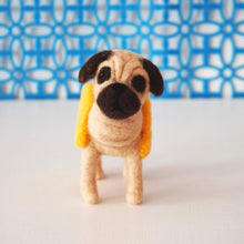 Load image into Gallery viewer, Needle felted taco pug