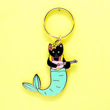 Load image into Gallery viewer, Purrmaid keychain