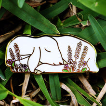 Load image into Gallery viewer, Sleepy lamb enamel pin